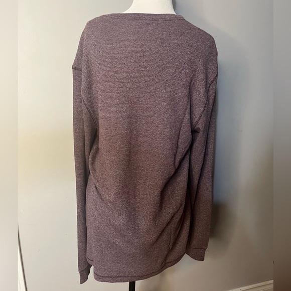 NWT Mens Burgundy Colored Knit Top Built for Comfort!! - Picture 6 of 9